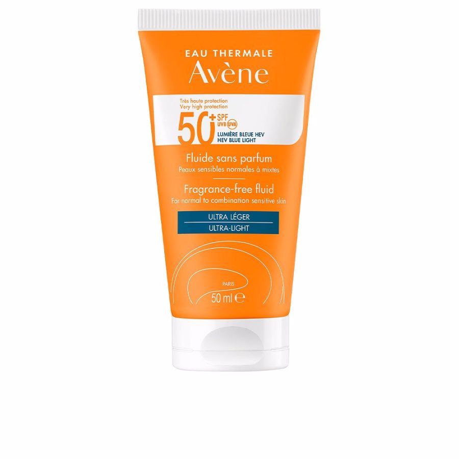 Avene SOLAIRE HAUTE PROTECTION fluido sin perfume SPF50+ 50 ml