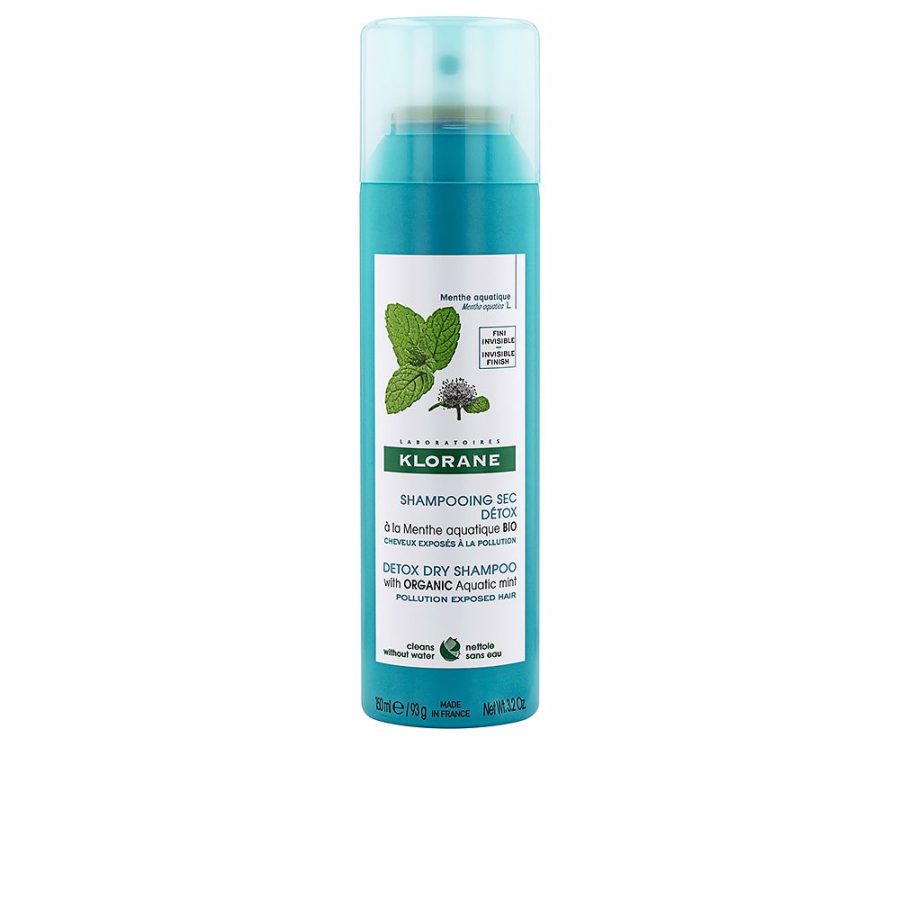 Klorane AQUATIC MINT BIO detox dry shampoo 150 ml