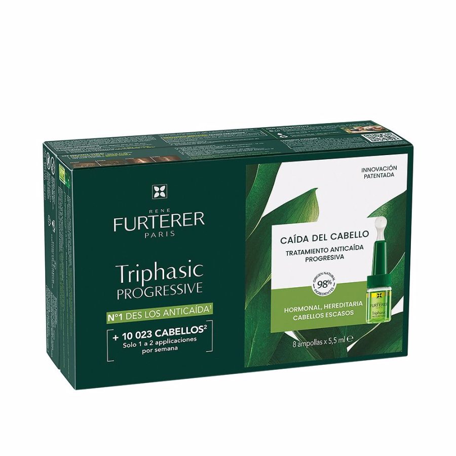 Rene furterer TRIPHASIC PROGRESSIVE ritual anti caída 8 x 5,5 ml