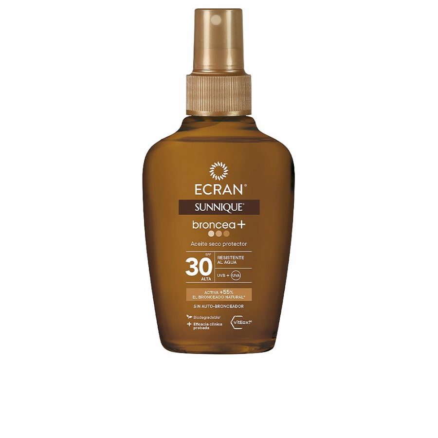 Ecran ECRAN SUNNIQUE BRONCEA+ aceite vapo SPF30