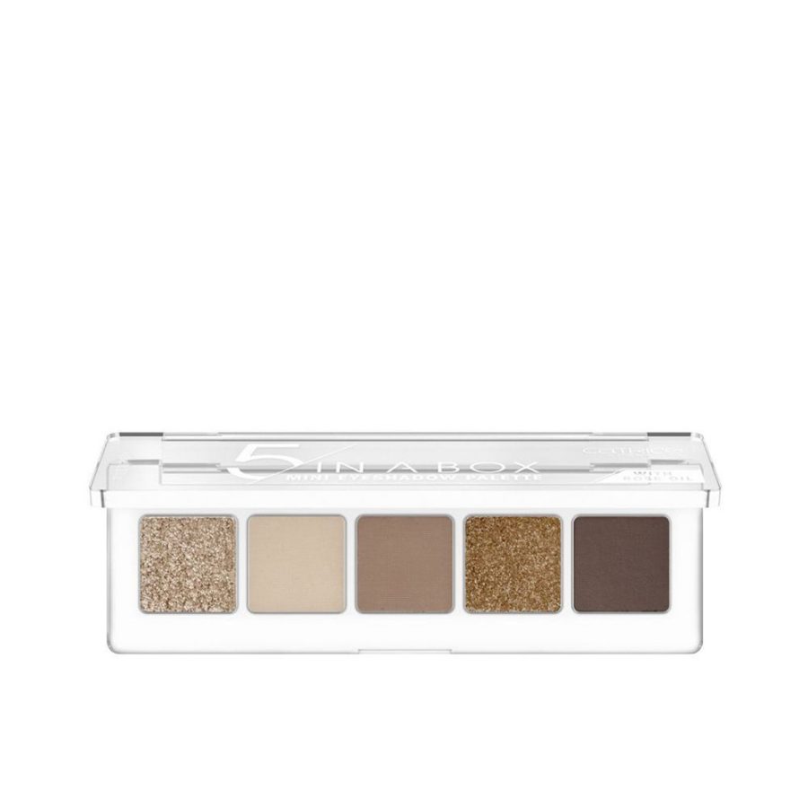 Catrice 5 IN A BOX mini eyeshadow palette look