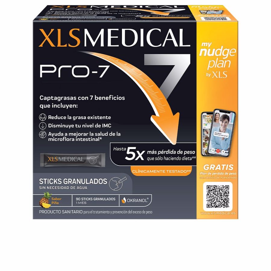 XLS MEDICAL PRO-7 captagrasas sticks granulados 90 u