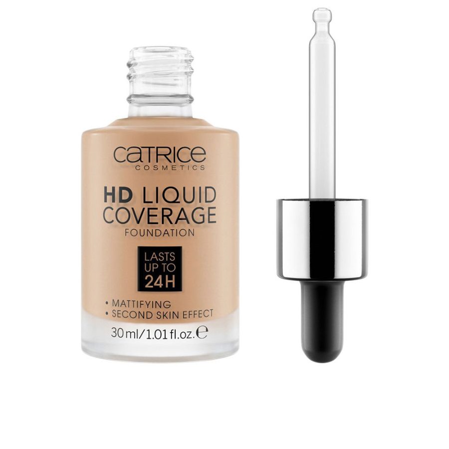 Catrice HD LIQUID COVERAGE FOUNDATION lasts up to 24h