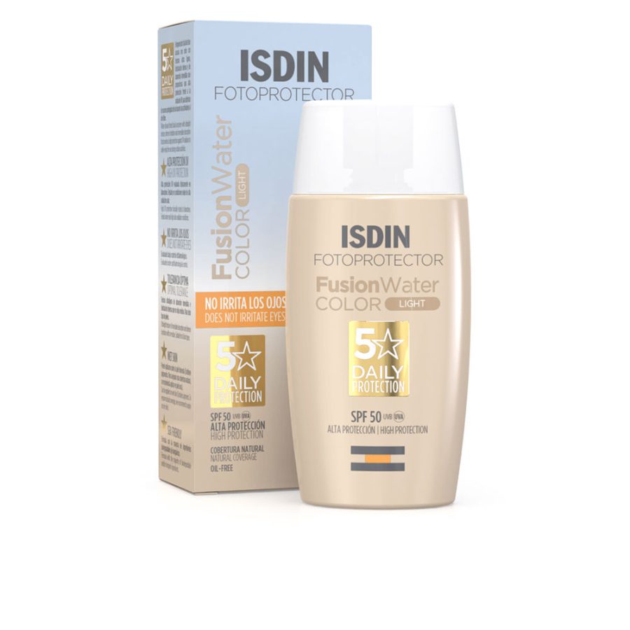 Isdin fusion water color SPF50