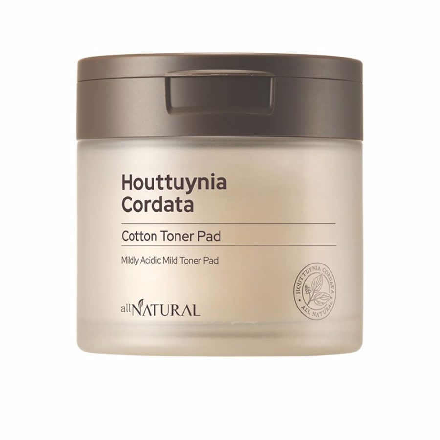 All natural HOUTTUYNIA CORDATA cotton toner pad 60 u