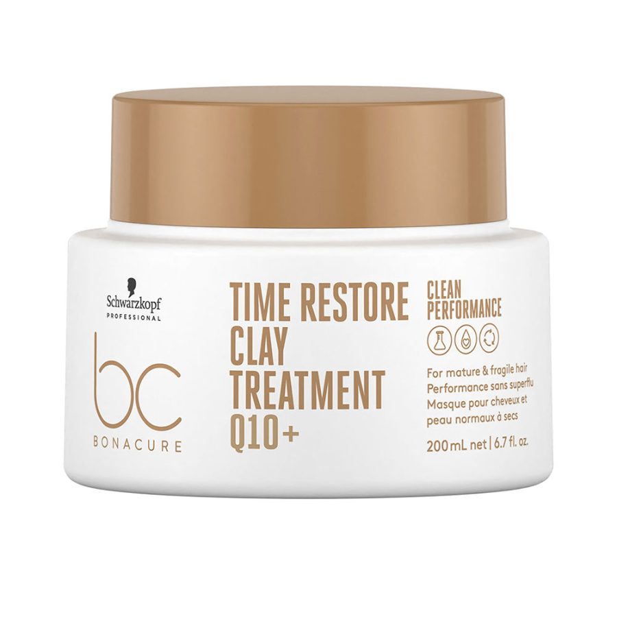 Schwarzkopf BC TIME RESTORE Q10+ clay treatment