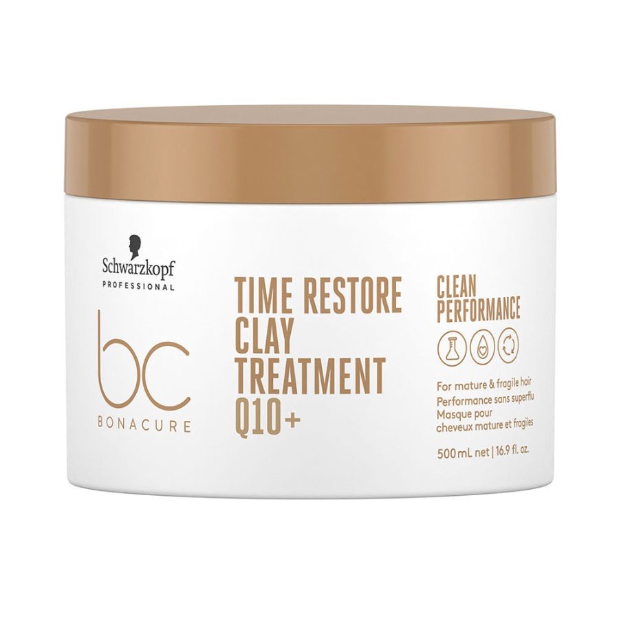 Schwarzkopf BC TIME RESTORE Q10+ clay treatment