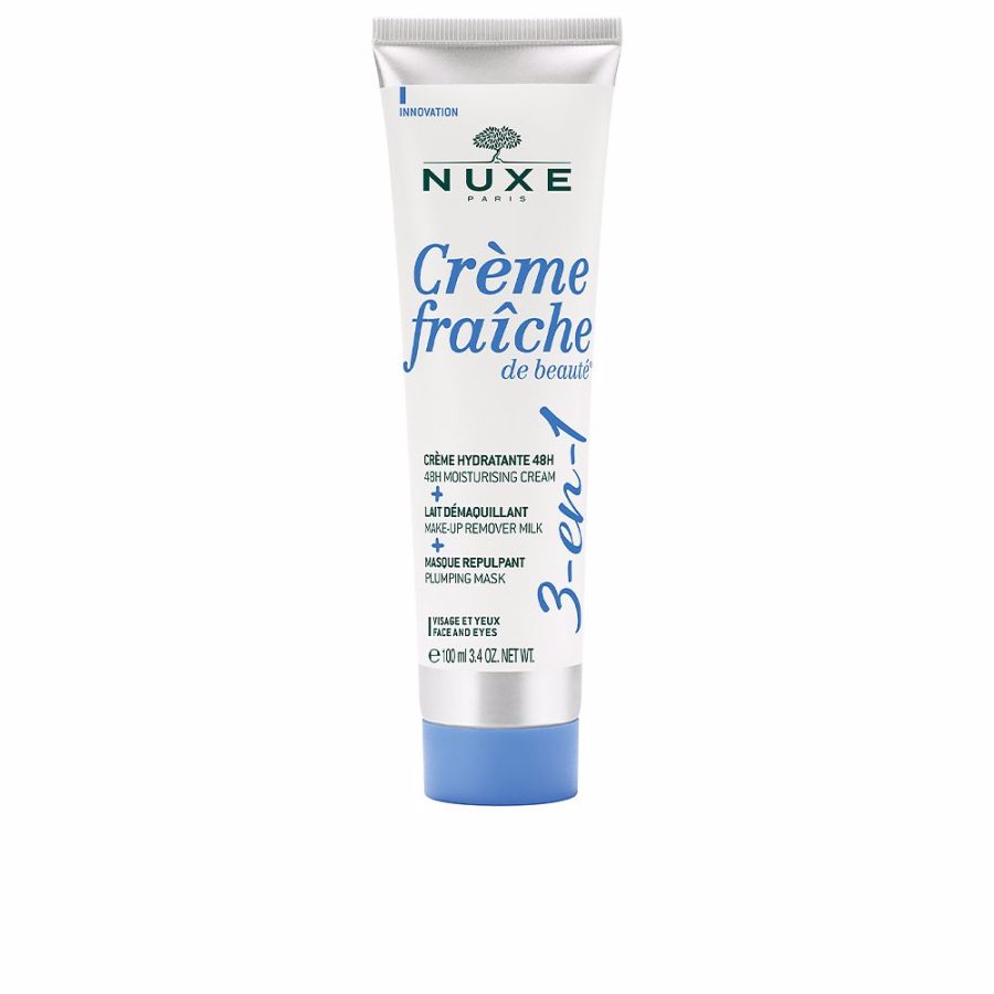 Nuxe CRÈME FRAÎCHE 3en1 hidrata + desmaquilla + mascarilla 100 ml