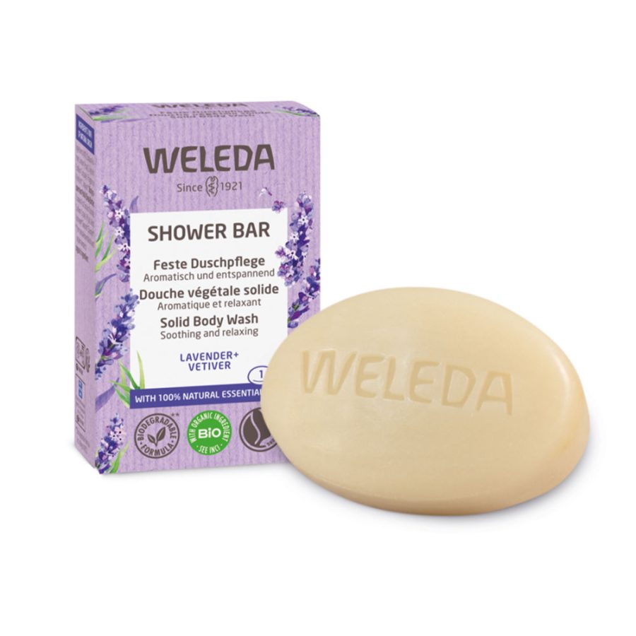 Weleda SHOWER BAR relaxing solid shower soap 75 gr