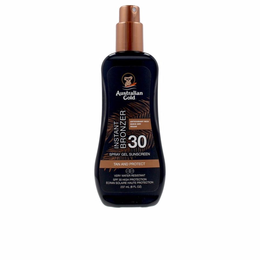 Australian gold SUNSCREEN SPF30 gel with instant bronzer