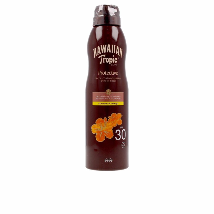 Hawaiian tropic COCONUT & MANGO OIL bruma SPF30 spray 180 ml