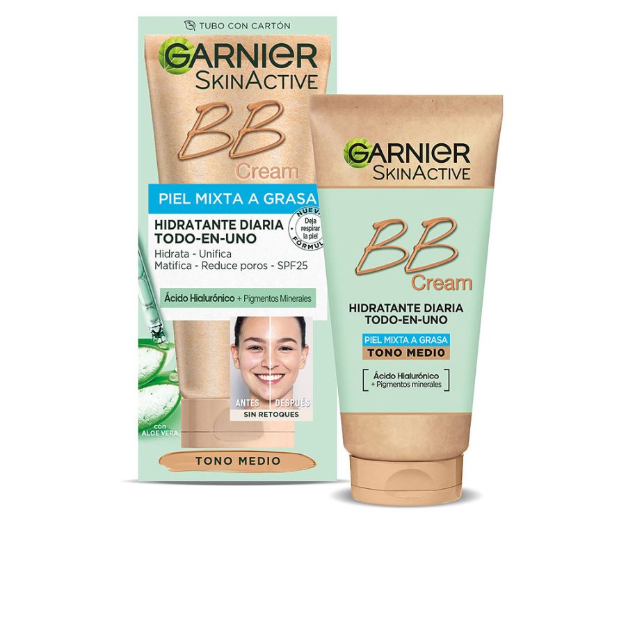 Garnier SKINACTIVE BB CREAM piel mixta a grasa SPF25