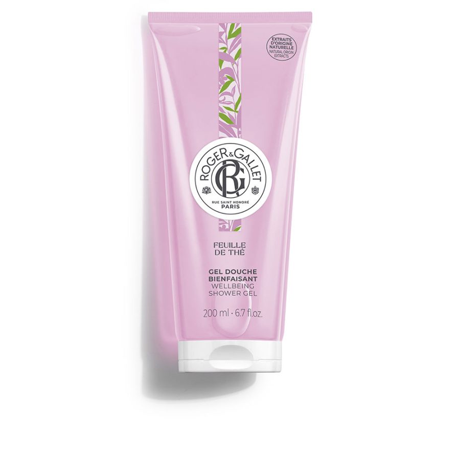 Roger & gallet FEUILLE DE THÉ gel de ducha bienestar 200 ml