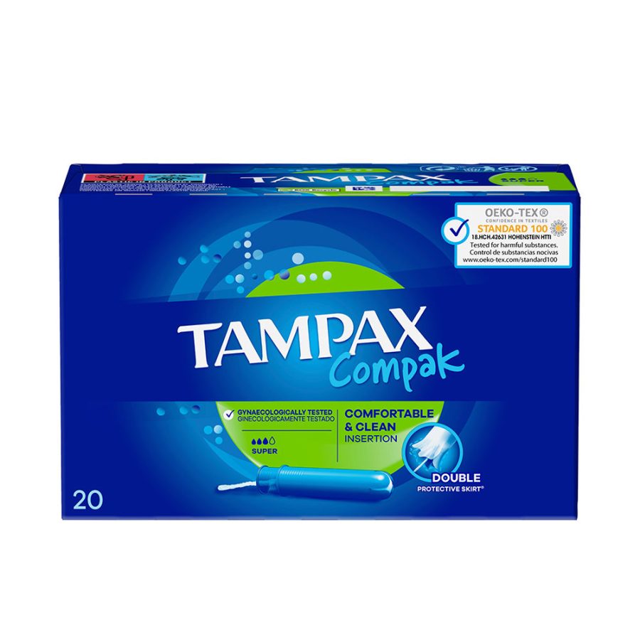 Tampax TAMPAX COMPAK tampón super stuk