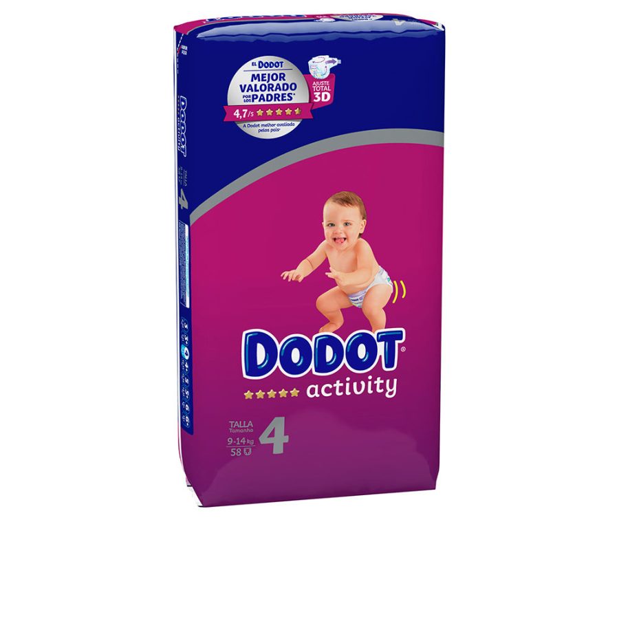 DODOT ACTIVITY size 4 nappies 9-14 kg 58 u