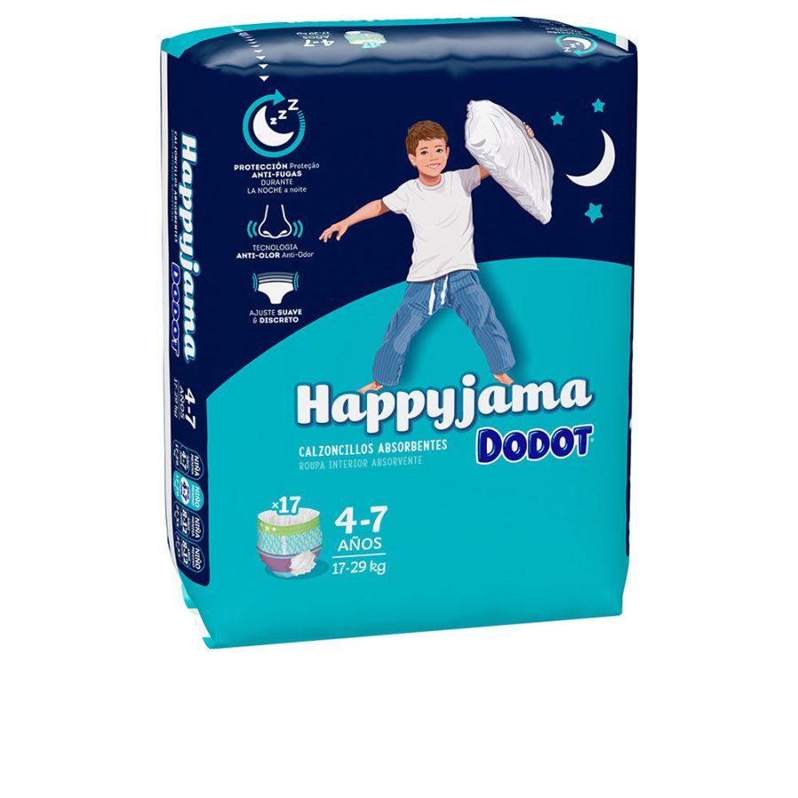 DODOT HAPPYJAMA NIÑO T-7 calzoncillo 4-7 años 17 u