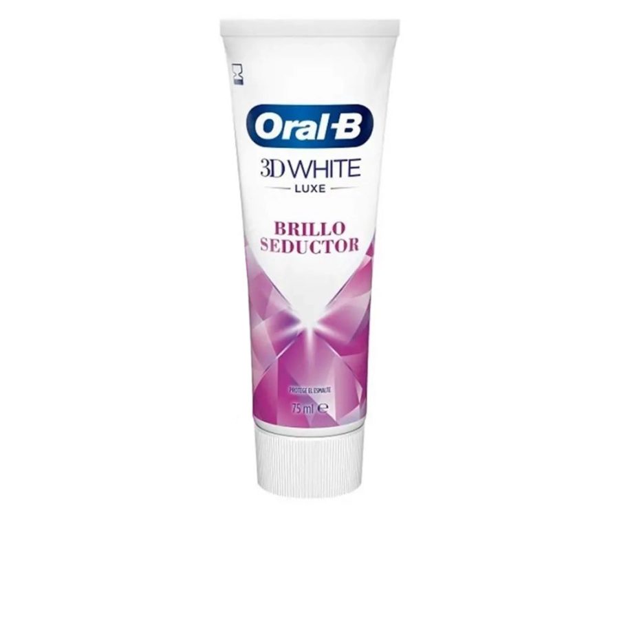 Oral-b 3D WHITE LUXE pasta dentífrica brillo seductor 75 ml