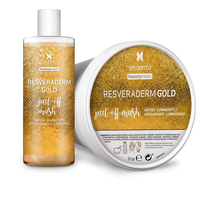 Sesderma BEAUTY TREATS RESVERADERM GOLD mascarilla peel off 25 gr + 75 ml