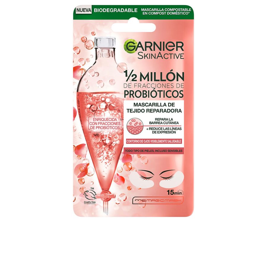 Garnier SKINACTIVE mask tissu ojos reparadora x 2 parches