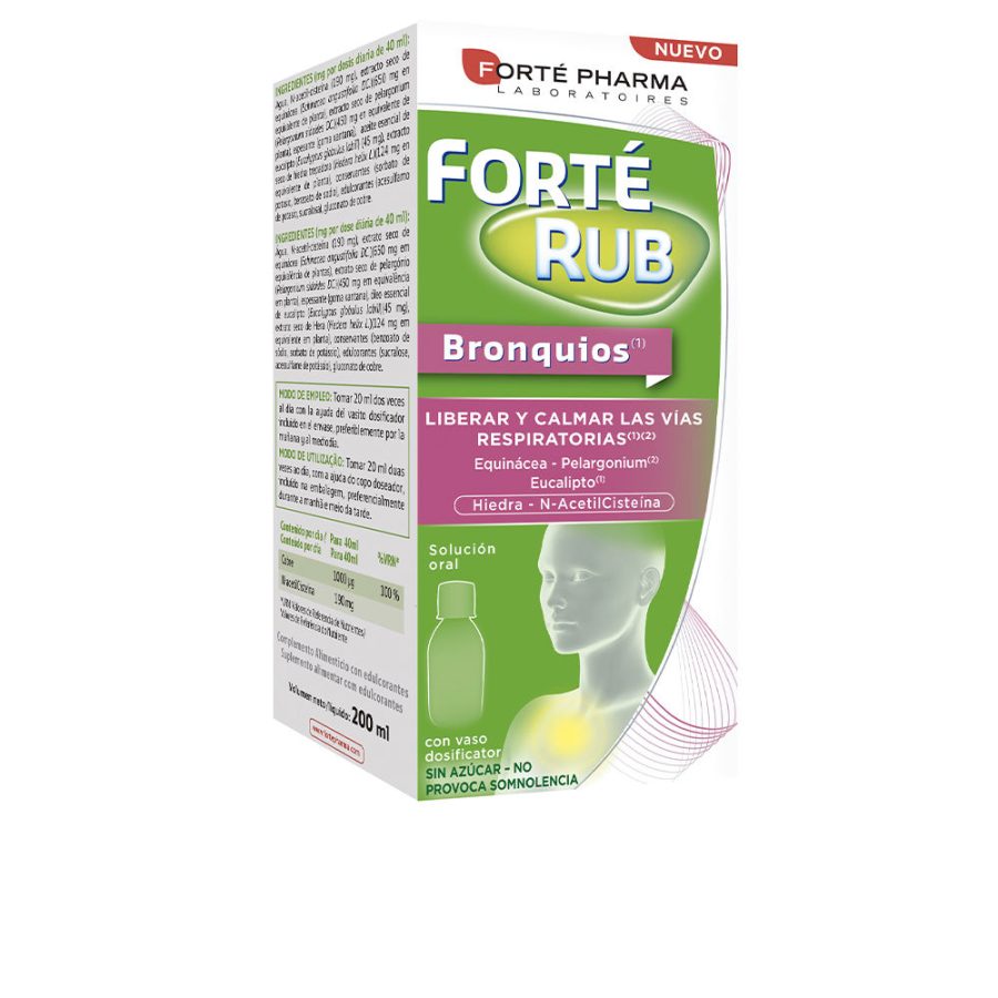 FortÉ pharma FORTÉ RUB bronquios jarabe 200 ml