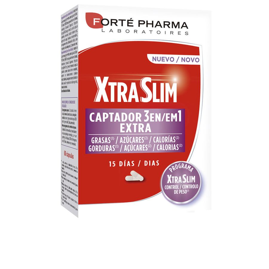 FortÉ pharma XTRASLIM CAPTADOR 3 en 1 extra 60 cápsulas