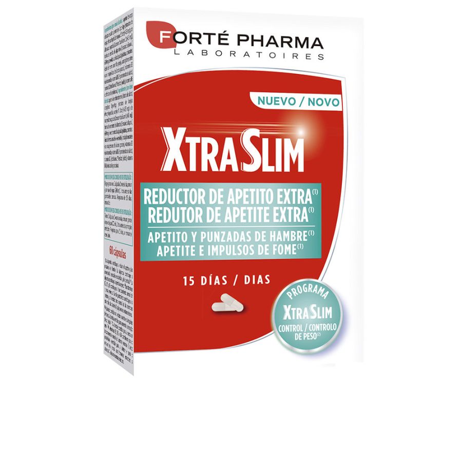 FortÉ pharma XTRASLIM reductor de apetito extra 60 cápsulas