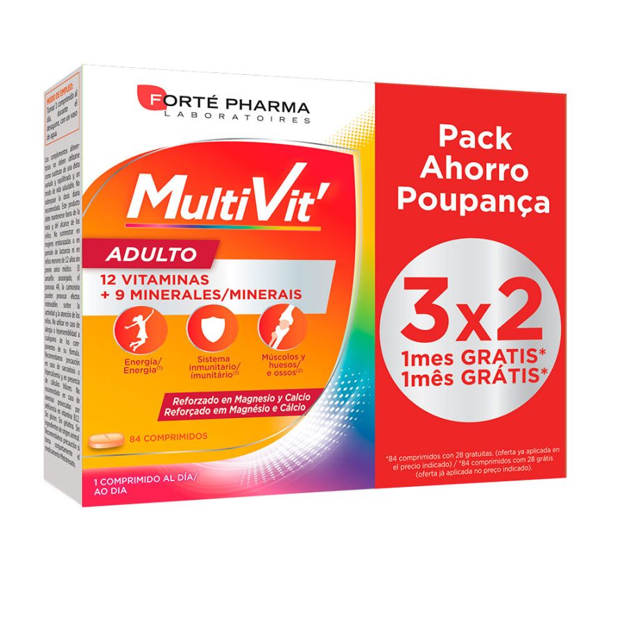 FortÉ pharma MULTIVIT ADULTO 84 comprimidos