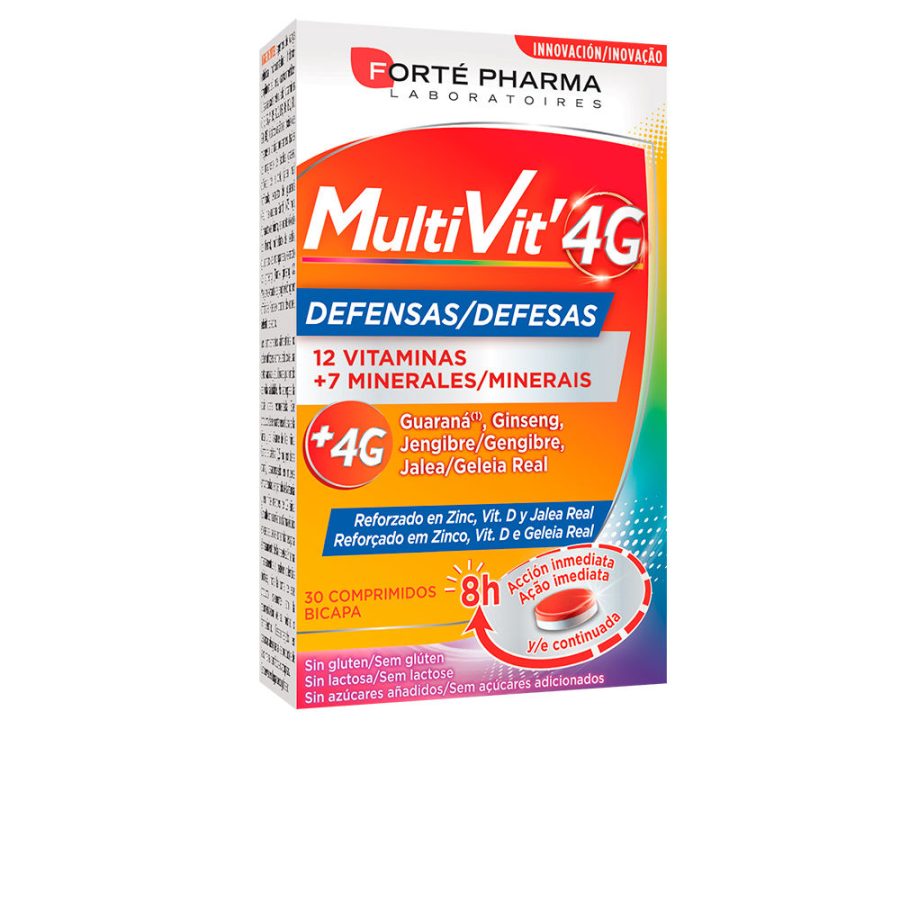 FortÉ pharma MULTIVIT 4G defensas 30 comprimidos