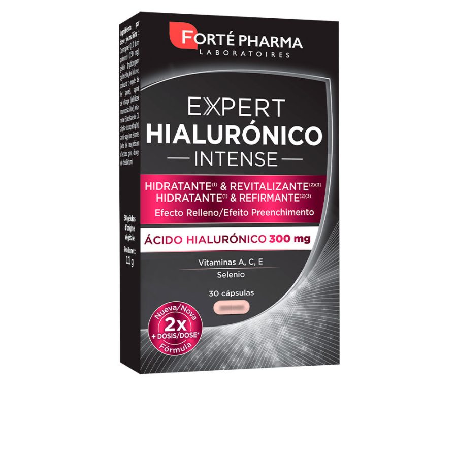 FortÉ pharma EXPERT HIALURÓNICO INTENSE hidratante & revitalizante 30 cápsulas