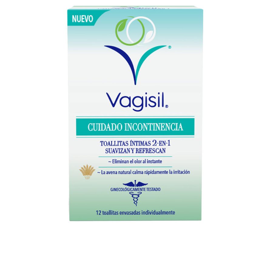 Vagisil INCONTINENCE wipes 12 u