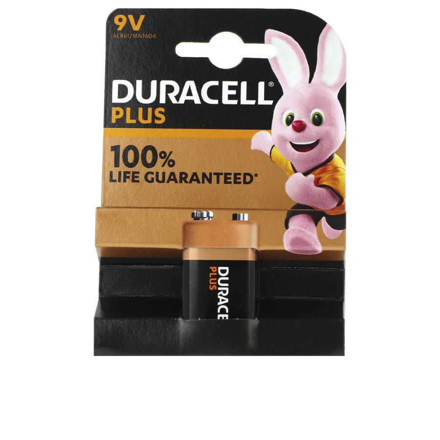 DURACELL PLUS POWER 9V 6LR61/MN1604 battery x 1 u