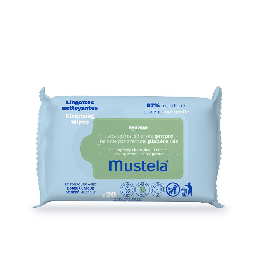 Mustela BABY-CHILD cleaning wipes units