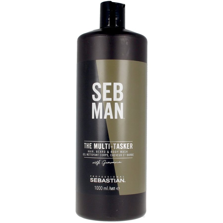 Seb man THE MULTITASKER 3 in 1 Skin, Hair and Beard Shampoo