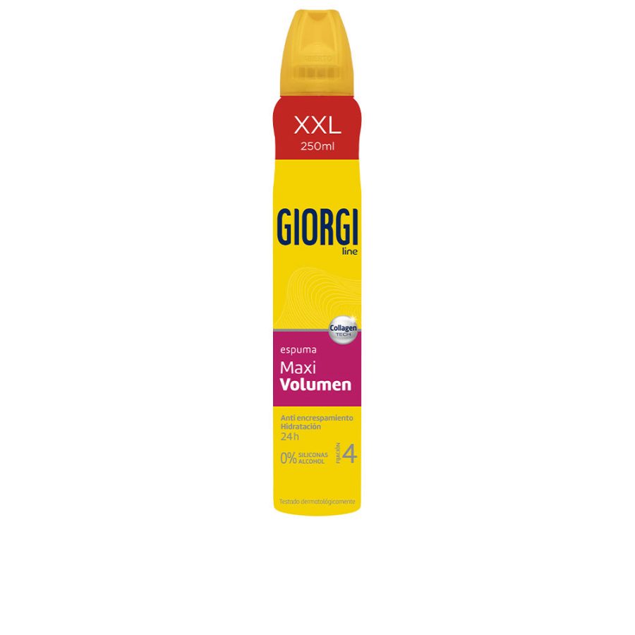 Giorgi line MAXI-VOLUMEN espuma fijadora nº4 250 ml