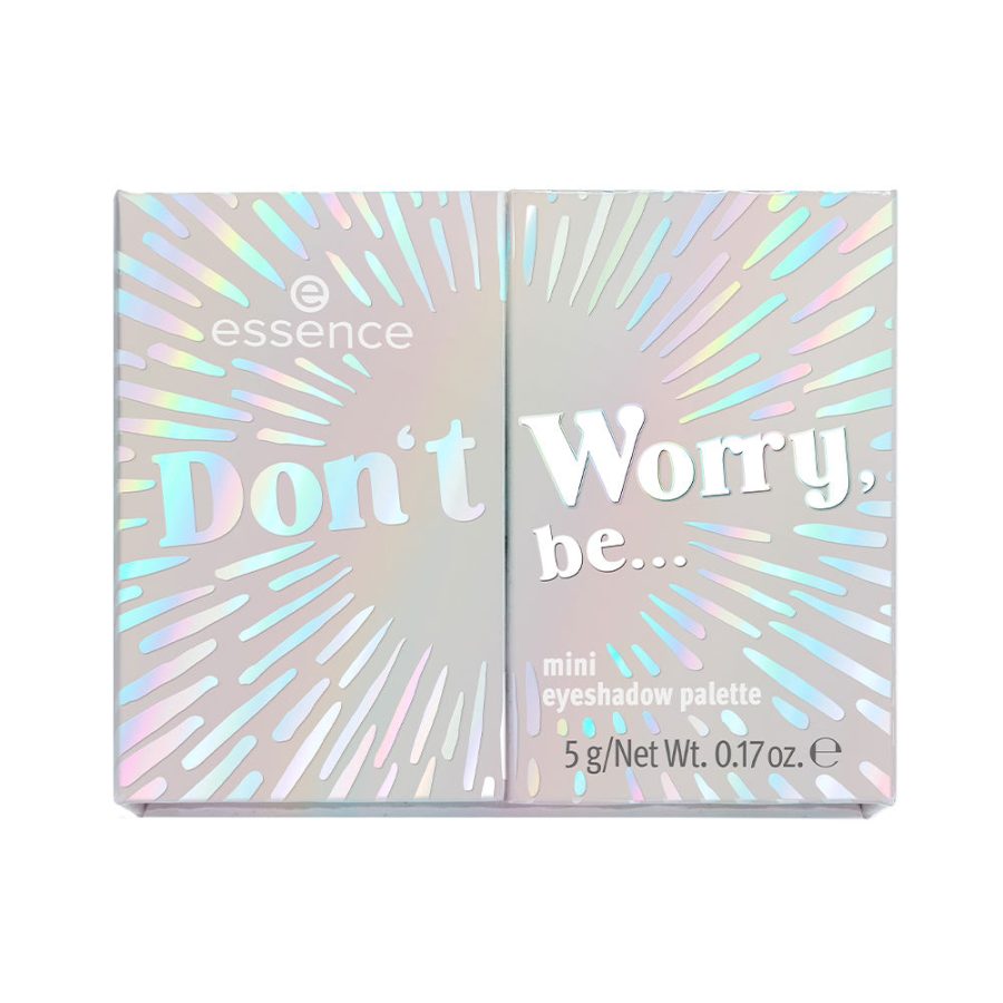 Essence DON'T WORRY, BE… minipaleta de sombras de ojos #multi-color