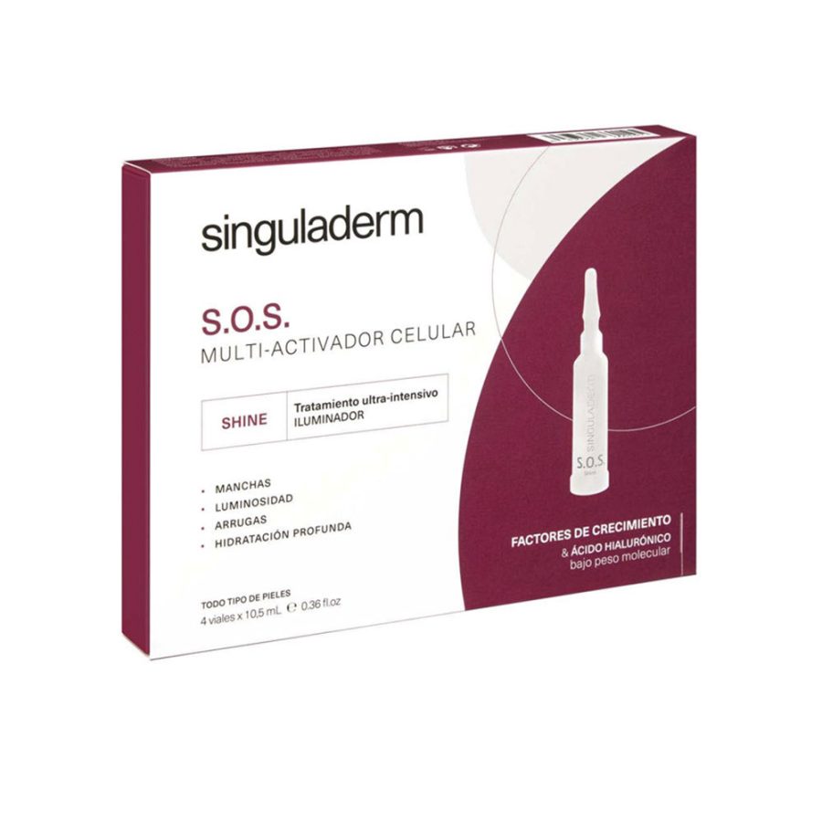 SINGULADERM S.O.S. shine 4 x 10,5 ml