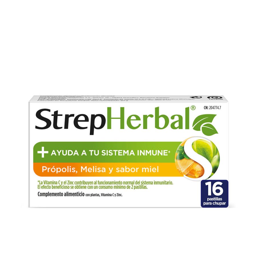 Strepsils STREPHERBAL honey & propolis 16 u