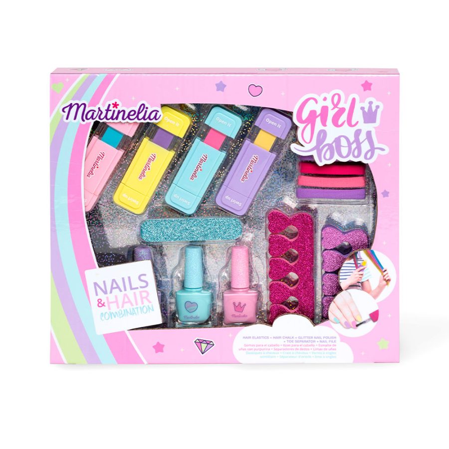 Martinelia NAILS & HAIR COMBINATION set 16 pz