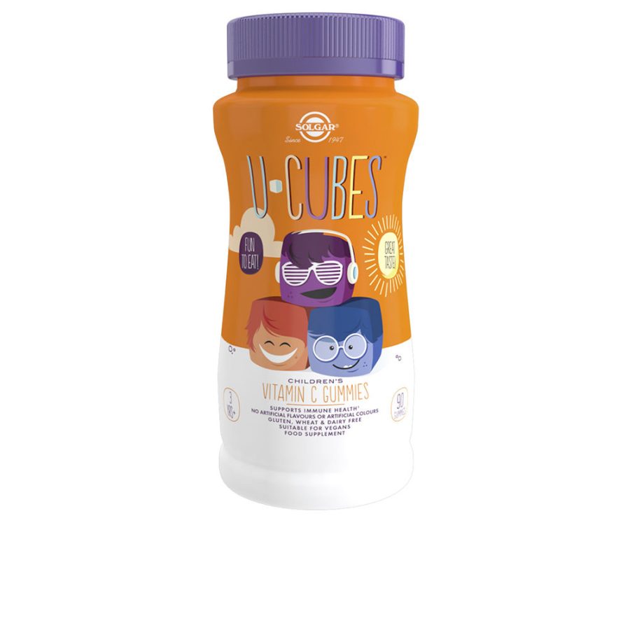 Solgar U-CUBES VITAMINA C gominolas 90 u