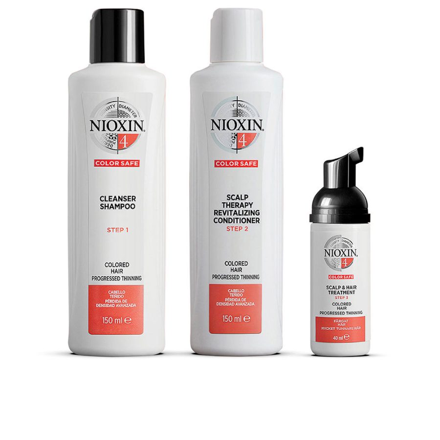 Nioxin SISTEMA 4 - Kit - Tratamiento para Cabello Teñido 3 stuks