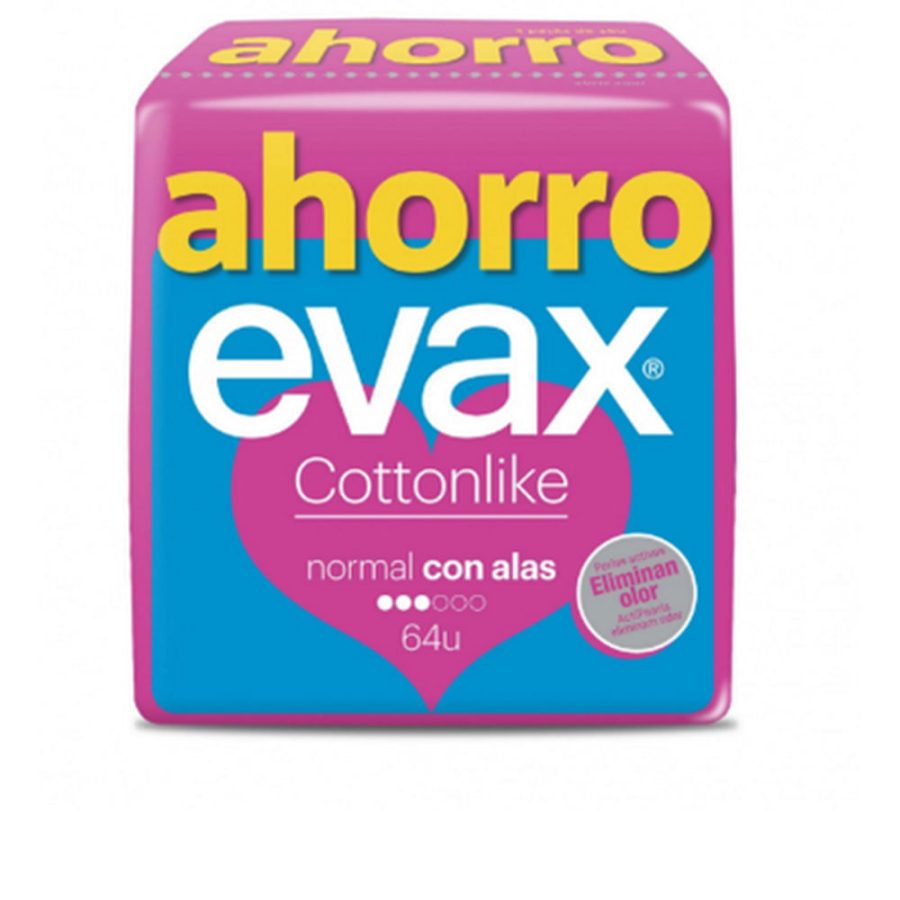 Evax COTTONLIKE compresas normal alas stuk