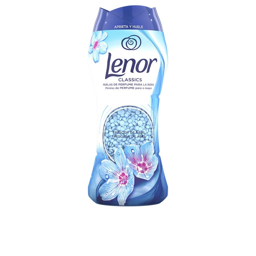 Lenor UNSTOPPABLES suavizante ropa perlas perfume #april fresh 210 gr