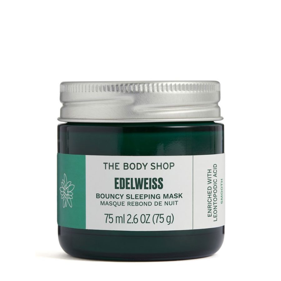 The body shop EDELWEISS bouncy sleeping mask 75 ml