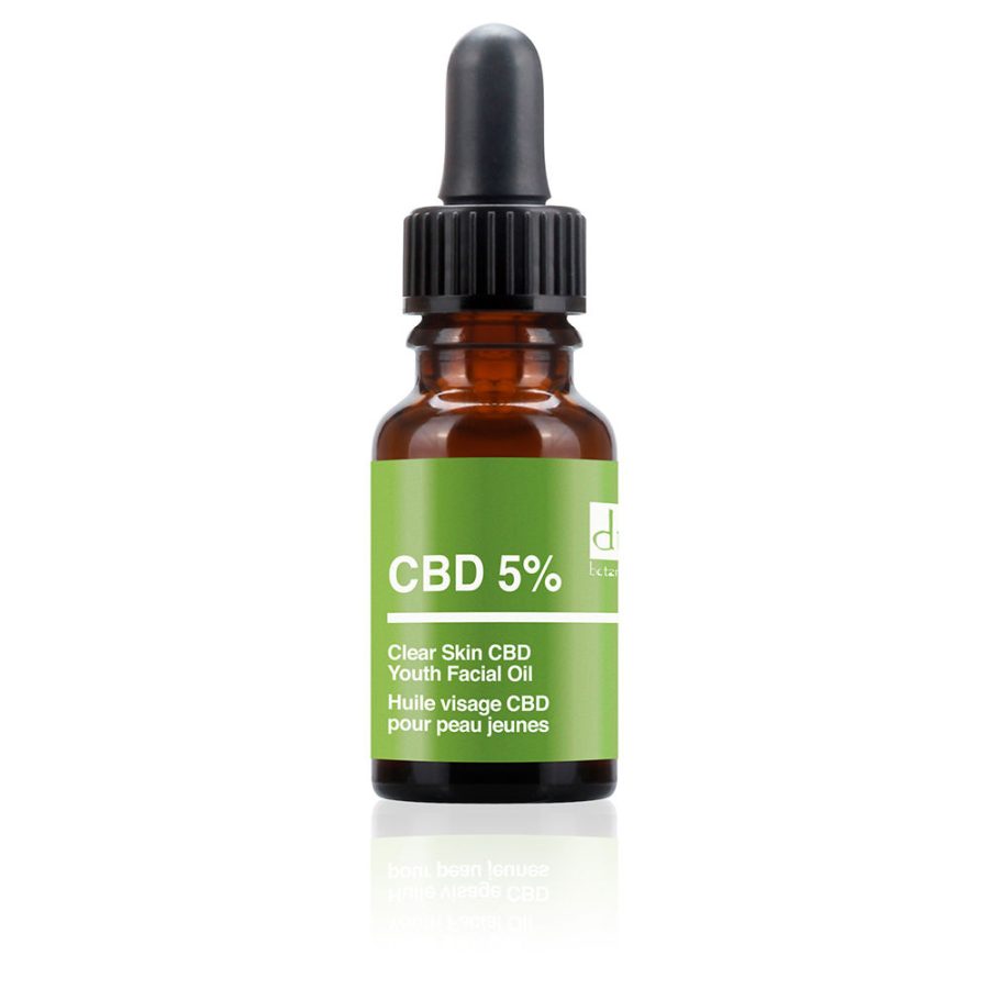 Dr. botanicals CBD 5% clear skin youth facial oil 15 ml