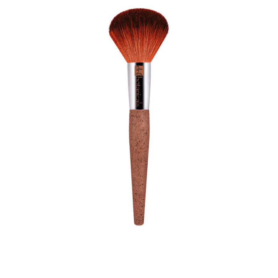 Dr. botanicals POWDER BRUSH bionic synthetic hair recycled aluminium coffe & corn handle1 u