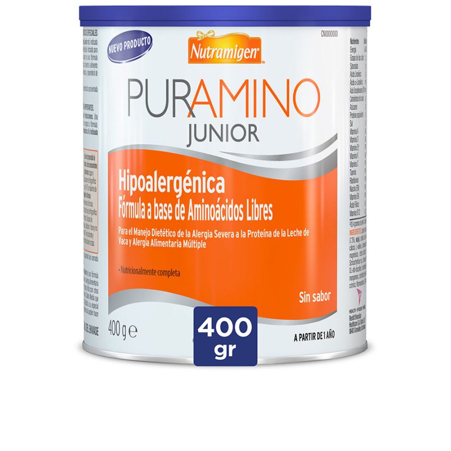 Nutramigen PURAMINO JUNIOR fórmula hipoalergénica polvo 400 gr