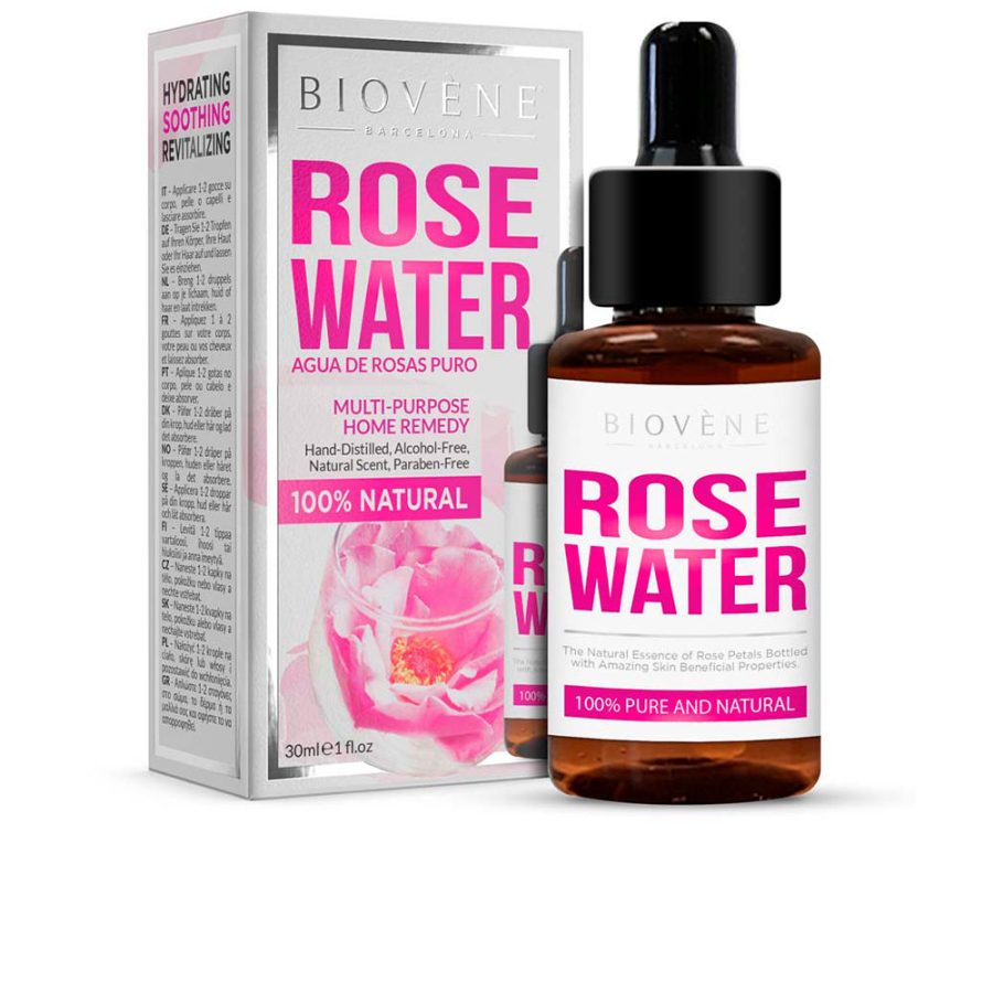 BiovÈne ROSE WATER PURE AND NATURAL multi-purpose home remedy 30 ml