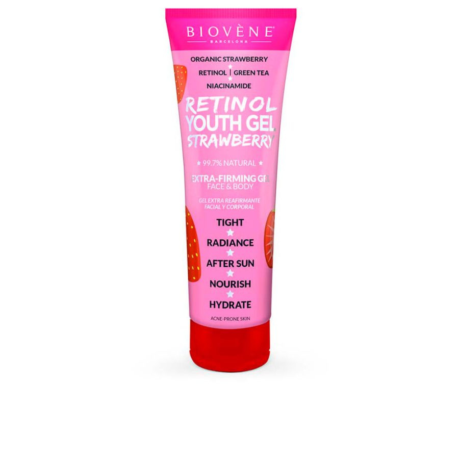 BiovÈne RETINOL YOUTH GEL STRAWBERRY extra-firming face & body 200 ml