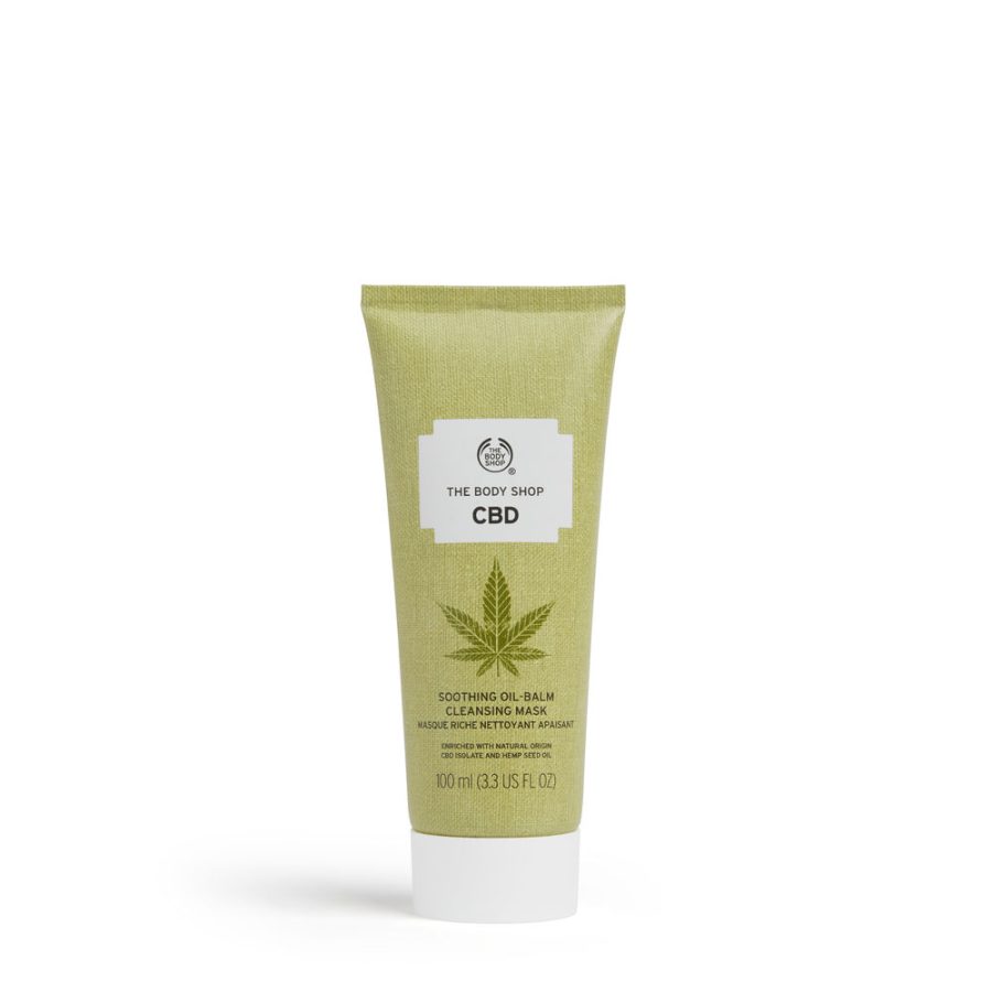 The body shop CBD soothing oil-balm cleansing mask 100 ml