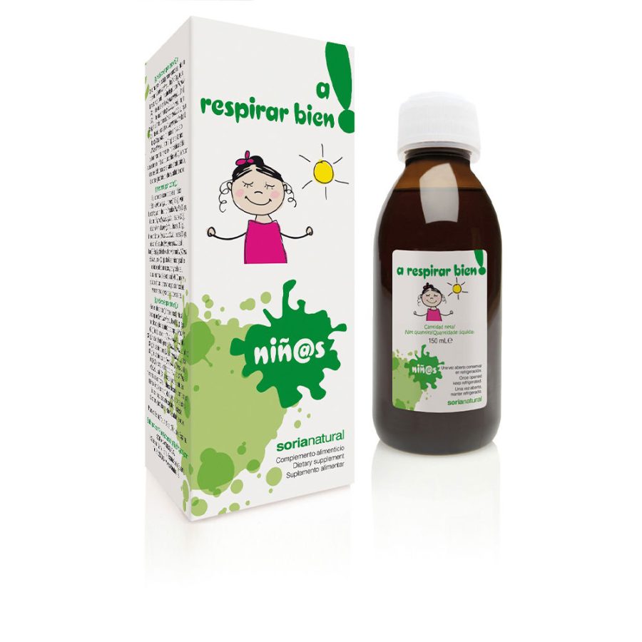 Soria natural GOED ADEMEN kindersiroop 150 ml